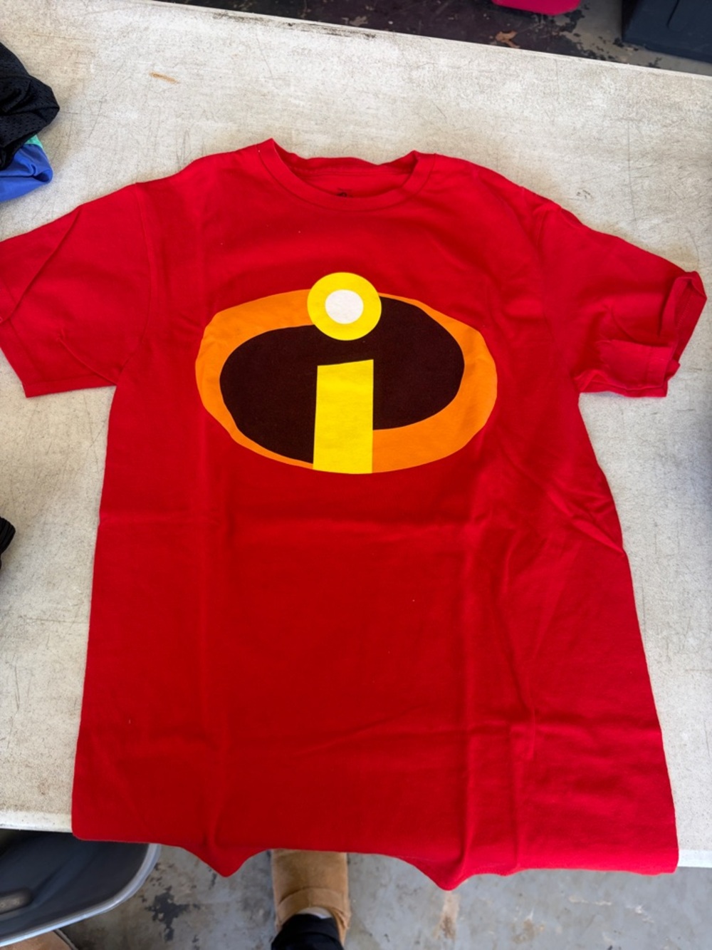 Red Incredibles Logo Tee